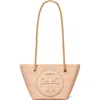 Tory Burch Small Ella Chain Convertible Crossbody Bag In Pink Sand