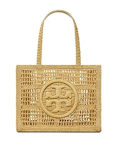 Tory Burch Ella Small Hand Crochet Tote In Natural