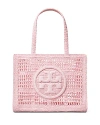 Tory Burch Ella Small Hand-crocheted Tote In Rosette