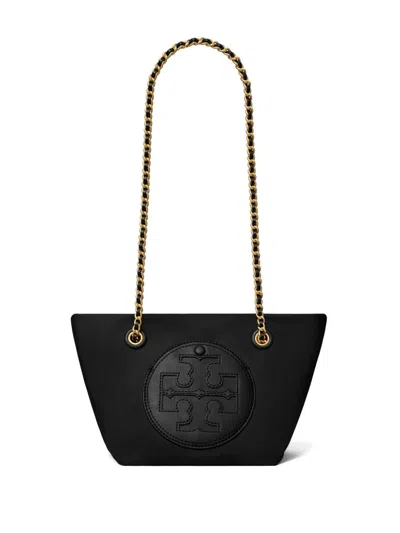 Tory Burch Small Ella Chain Convertible Crossbody Bag In Black