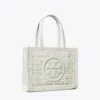 Tory Burch Small Ella Hand-crocheted Tote In White