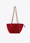 Tory Burch Small Ella Crossbody Bag In Red