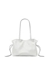 Tory Burch Small Ella Natuura Drawstring Tote Bag In White