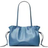 Tory Burch Ella Small Drawstring Tote In Blue