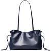Tory Burch Small Ella Natuura™ Drawstring Tote In Blue