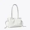Tory Burch Small Ella Natuura™ Drawstring Tote In White