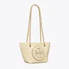 TORY BURCH SMALL ELLA PATENT CHAIN CROSSBODY