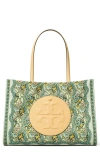 Tory Burch Small Ella Print Tote In Multi