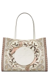Tory Burch Ella Small Printed Tote In Multi