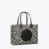 Tory Burch Small Ella Printed Tote In Prismatic Logo