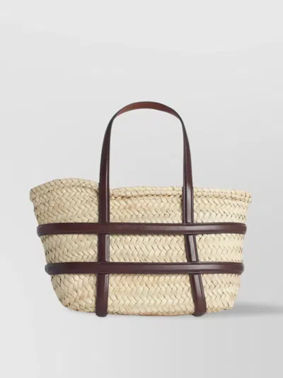 Tory Burch Small 'ella' Straw Shopping Bag