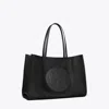 Tory Burch Small Ella Tote In Black