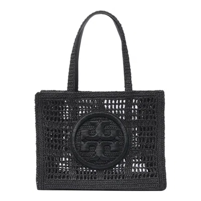 Tory Burch Small Ella Tote Bag In Black