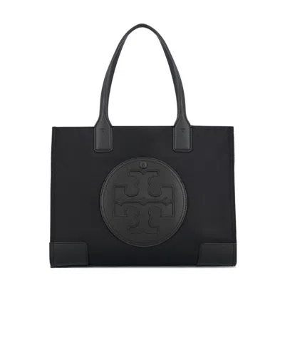Tory Burch Small Ella Tote Bag In Black