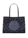 Tory Burch Small Ella Tote Bag In Blue