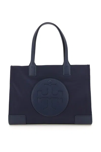 Tory Burch Small Ella Tote Bag In Blue