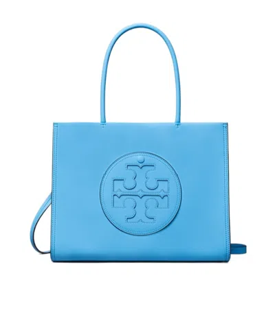 Tory Burch Small Ella Tote Bag In Blue