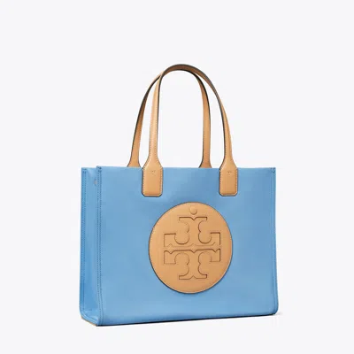 Tory Burch Small Ella Tote In Dauphin Blue