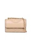 TORY BURCH SMALL FLEMING BAG IN DESERT COLOR LEATHER