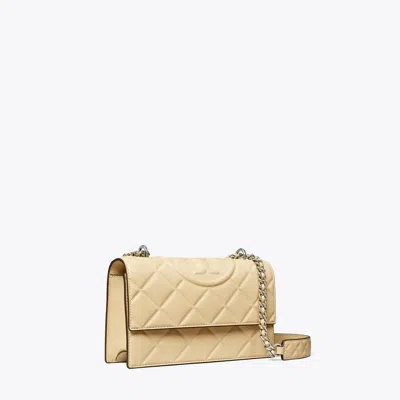 Tory Burch Small Fleming Convertible Shoulder Bag In Neutral