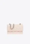 Tory Burch Small Fleming Quilted Leather Shoulder Bag In Pink