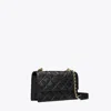 Tory Burch Small Fleming Shoulder Bag In Black
