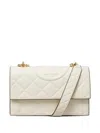 Tory Burch Small Fleming Shoulder Bag In Neutral