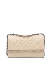 Tory Burch Small Fleming Shoulder Bag In Neutral