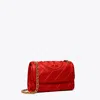 Tory Burch Small Fleming Soft Convertible Shoulder Bag In Brilliant Red