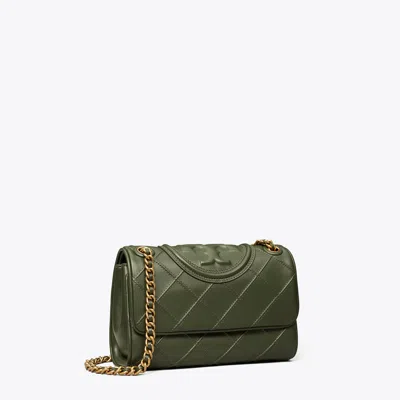 Tory Burch Small Fleming Soft Convertible Shoulder Bag In Sycamore