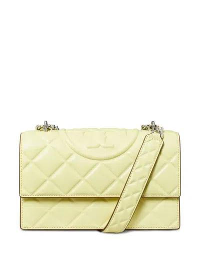 Tory Burch Small Flemming Shoulder Bag In Yellow