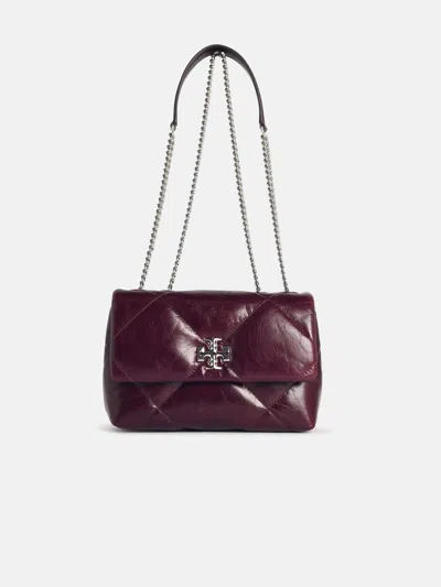 Tory Burch Small 'kira' Burgundy Leather Crossbody Bag
