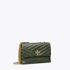 Tory Burch Small Kira Chevron Convertible Shoulder Bag In Sycamore