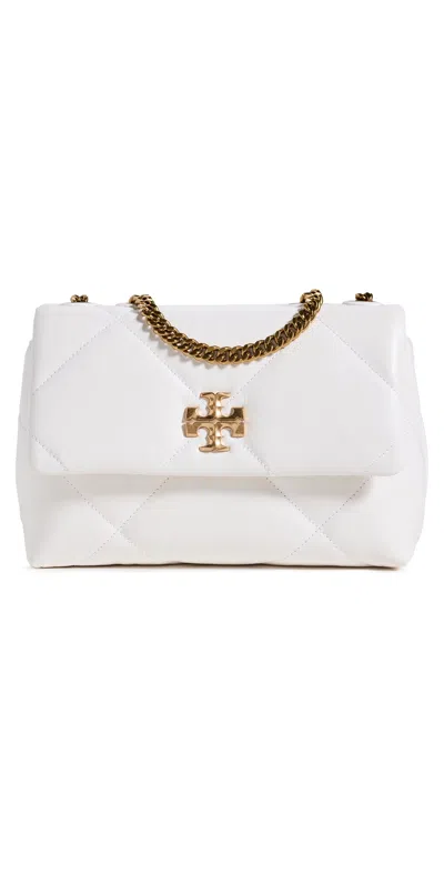 Tory Burch Small Kira Diamond Convertible Shoulder Bag Blanc