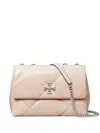 Tory Burch Small Kira Diamond Convertible Shoulder Bag In Pink
