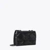 Tory Burch Small Kira Diamond Quilt Shoulder Bag In Black