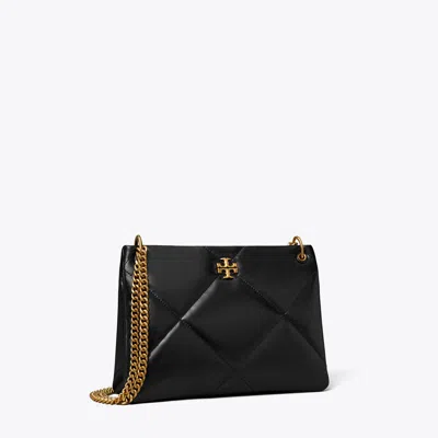 Tory Burch Small Kira Diamond Quilt Shoulder Bag In Black