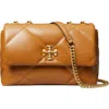 Tory Burch Small Kira Diamond Quilted Convertible Leather Shoulder Bag