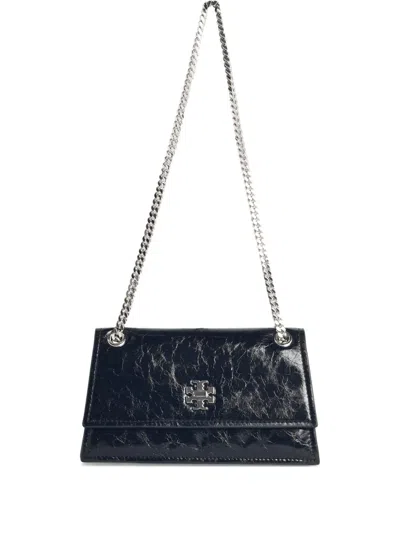 Tory Burch Small Kira Logo-detail Cross Body Bag In Black