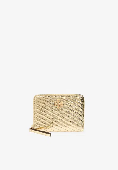 Tory Burch Small Kira Wallet In Gold