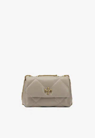 TORY BURCH SMALL KIRA QUILTED LEATHER SHOULDER BAG