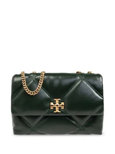 Tory Burch Small Kira Shoulder Bag In Green