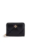 Tory Burch Small Kira Wallet With Charms In Black