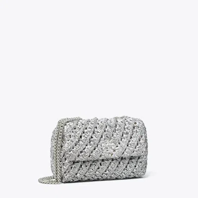 Tory Burch Small Kira Woven Shoulder Bag