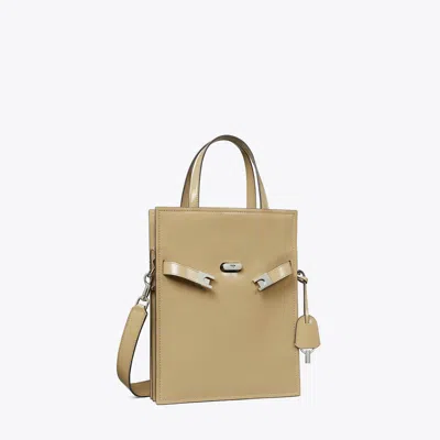 Tory Burch Small Lee Radziwill Shopper In Desert Palm