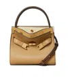 Tory Burch Small Lee Radziwill Tote Bag In Brown