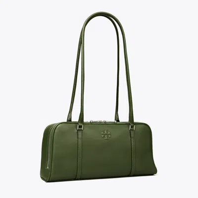 Tory Burch Small Marshmallow Satchel In Basil