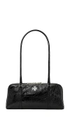 Tory Burch Small Marshmallow Satchel In Brown