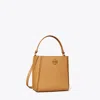Tory Burch Small Mcgraw Bucket Bag In Tiramisu