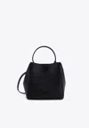 Tory Burch Small Mcgraw Leather Bucket Bag